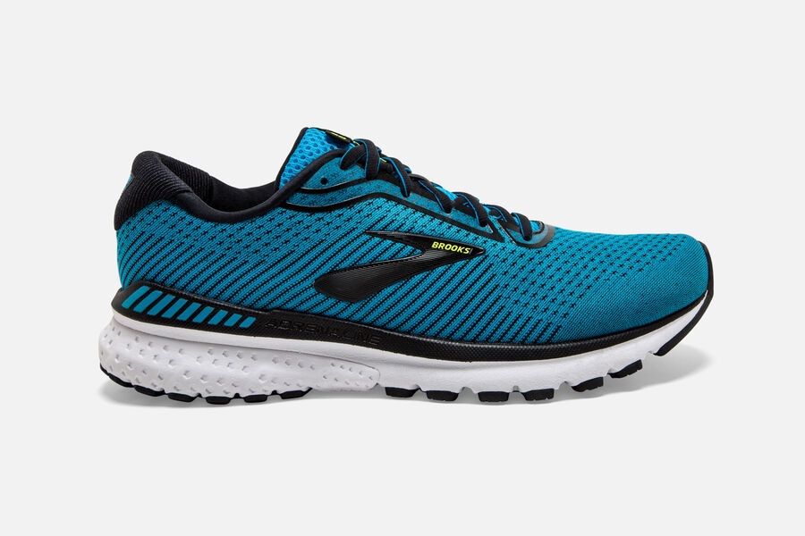 Zapatillas Running Brooks Adrenaline GTS 20 Hombre Azules/Negras Comprar AMFK31840